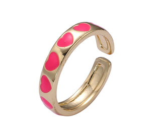 Pink Heart Ring